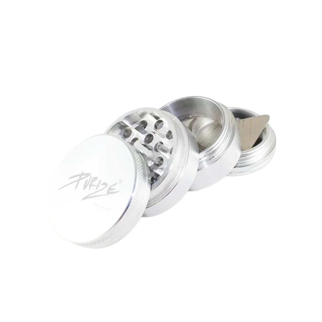 PURIZE® Grinder I Aluminium | 4-teilig