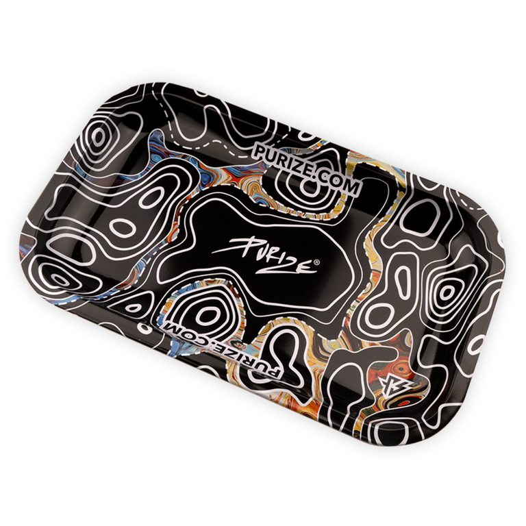 PURIZE® Metal Tray | Dark Sketch