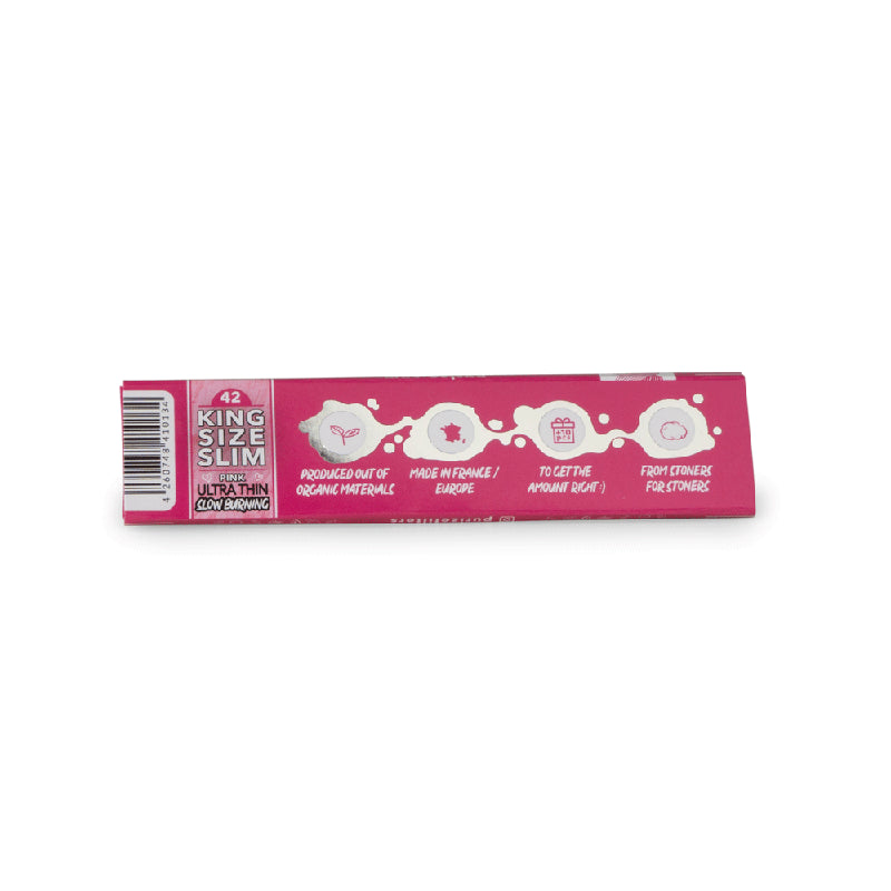 PURIZE® Longpapers | King Size Slim | Pink