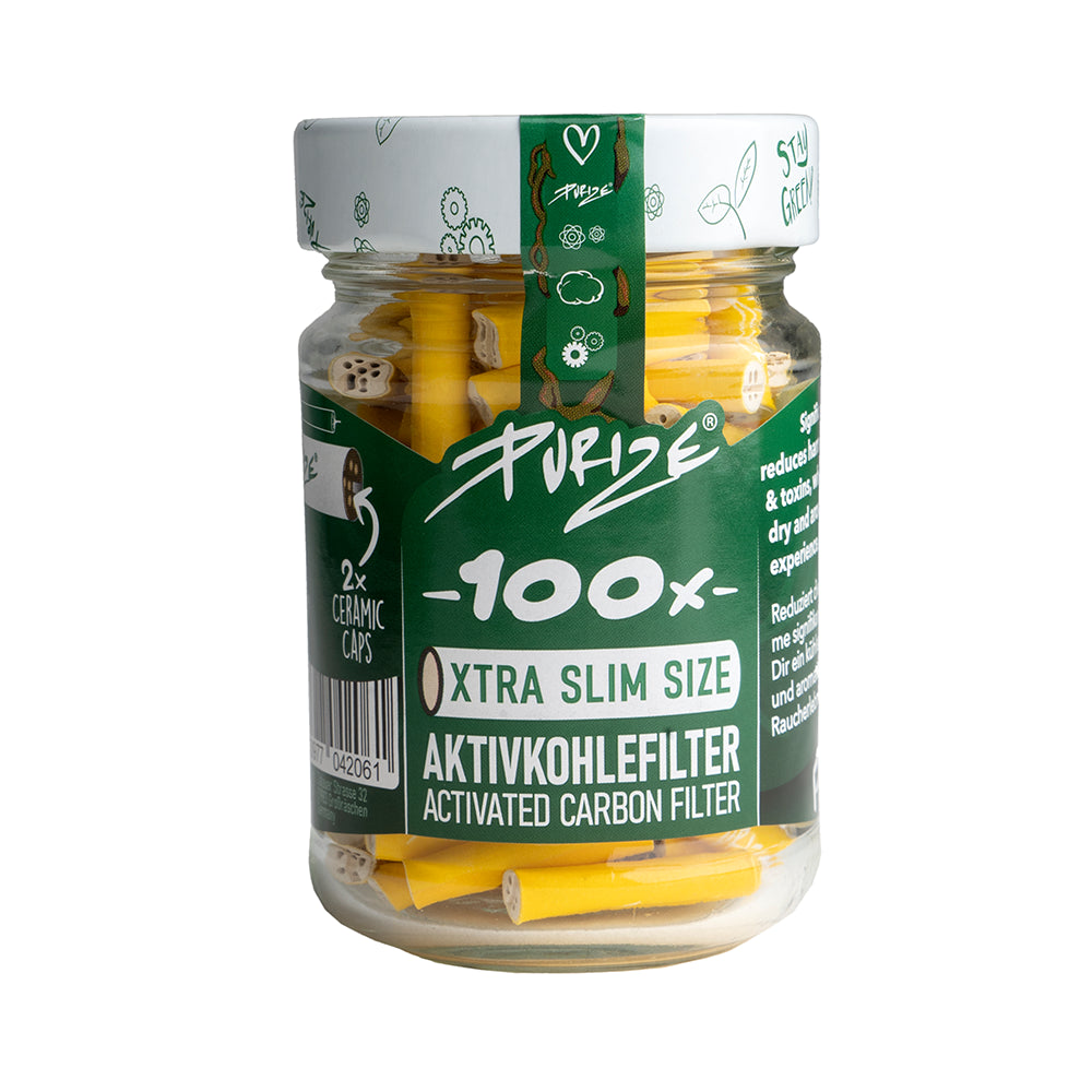 100 PURIZE® Glas I XTRA Slim Size