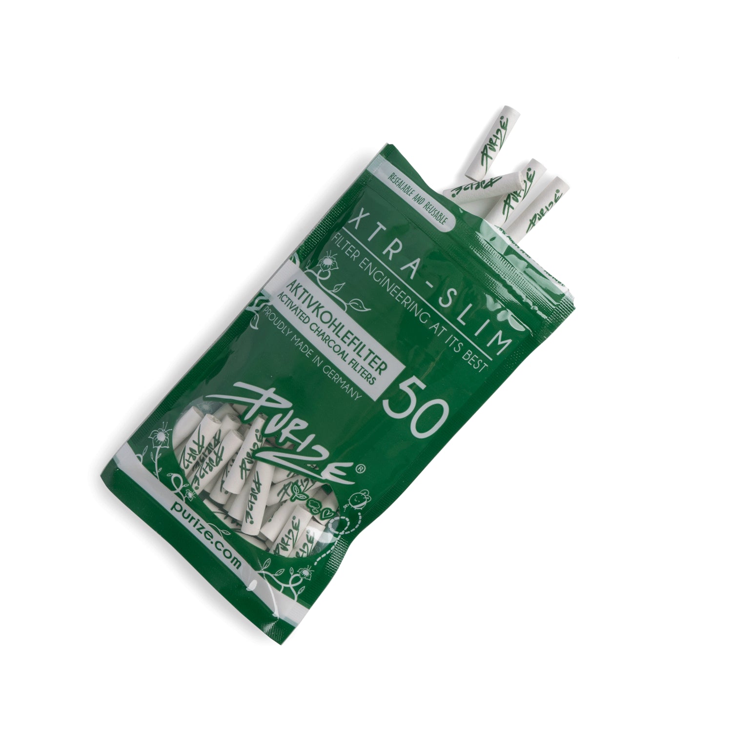 50 PURIZE® Beutel | XTRA Slim Size